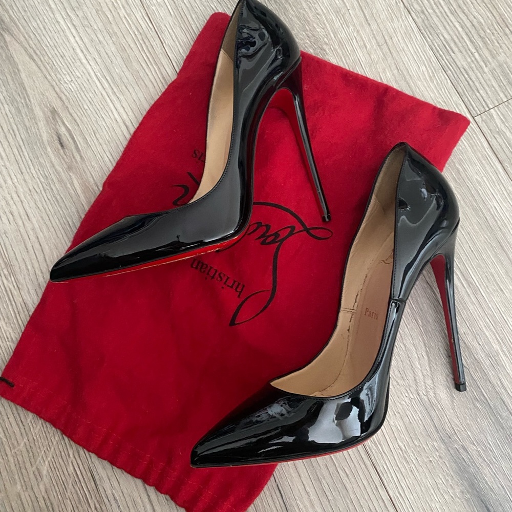 Size 40 Black So Kate Louboutin pumps